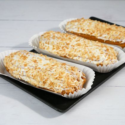 Эклер с кремом Сыр Сгущенка 1 порц