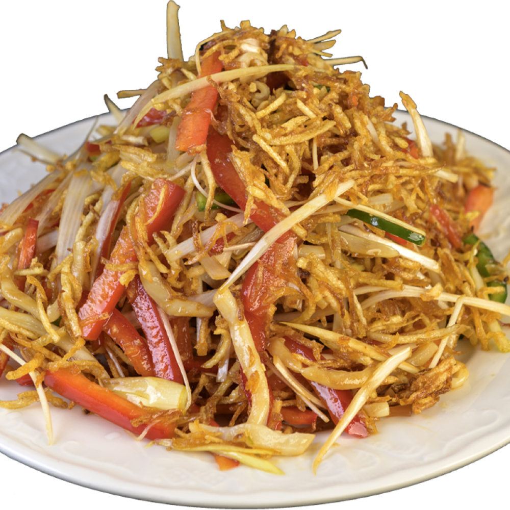 6 Картофельный с кальмаром китайская кухня с доставкой или с собой