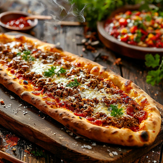 Пиде с мясом