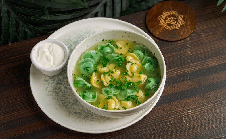 Пельмешки разноцветные