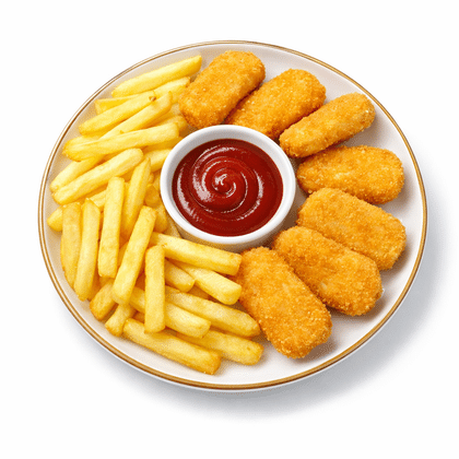 Нагетсы с картофелем фри, 240 г