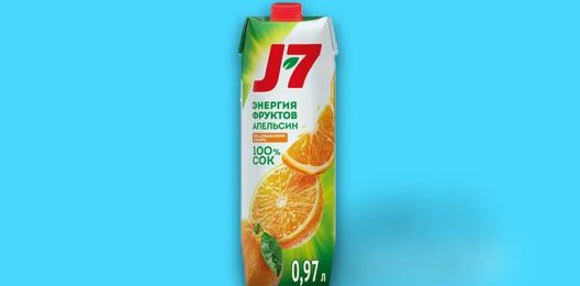 Сок J7 апельсиновый