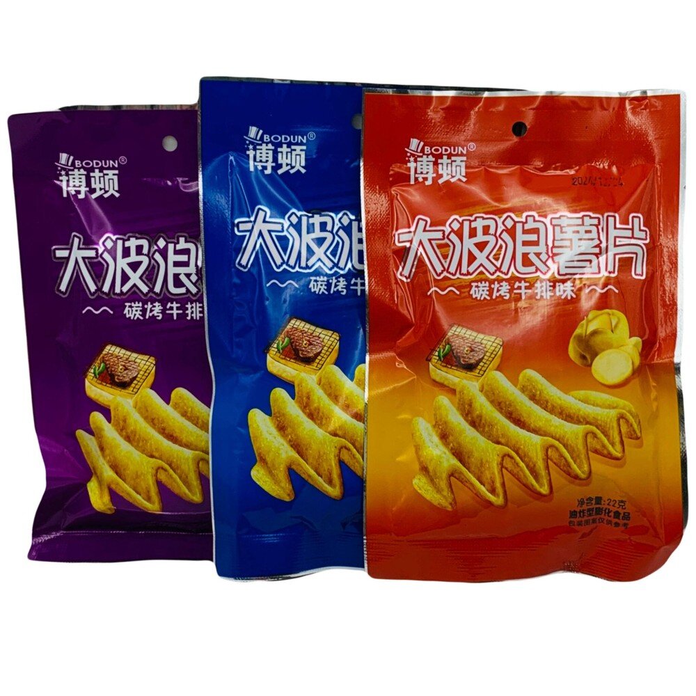 Чипсы рифленые