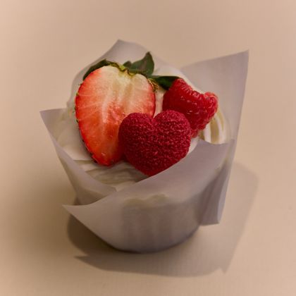 Капкейк Малиновый