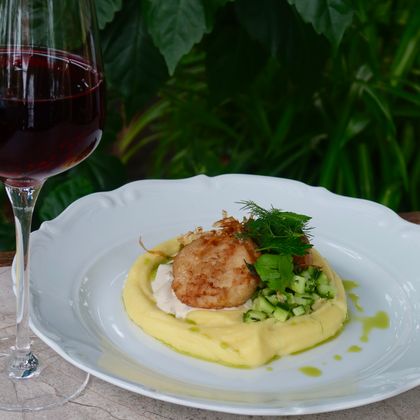 Митболы из индейки с грибным соусом