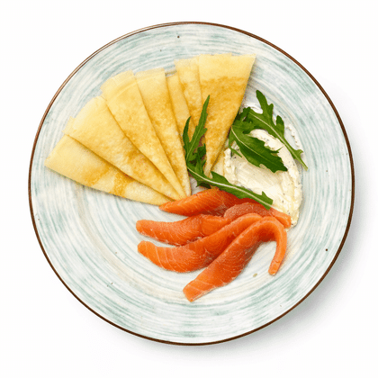 Блинчики с форелью, 160 г