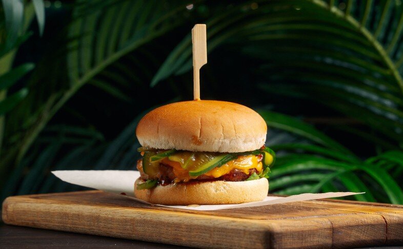 Бургер с говядиной
