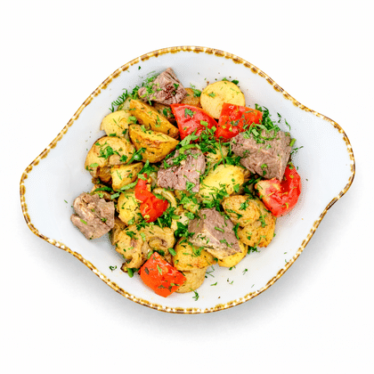 Говядина с овощами, 280 г