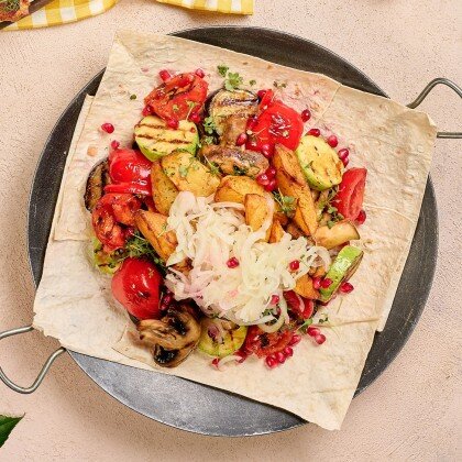 Садж со свининой