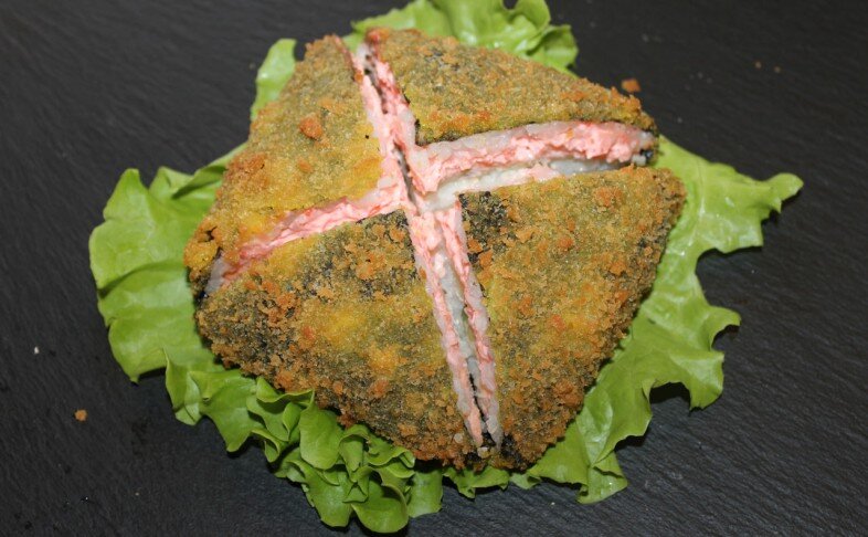 Сэндвич с лососем