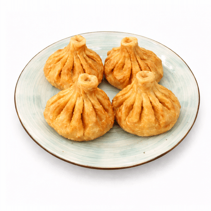 Хинкали с сыром и зеленью, 4 шт