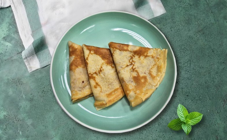 Блины с маслом