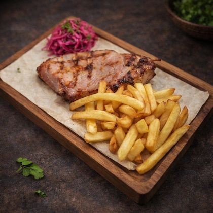 Свиная корейка на мангале 180/70