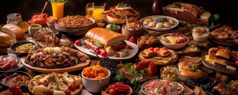 Праздничный стол на 10 персон