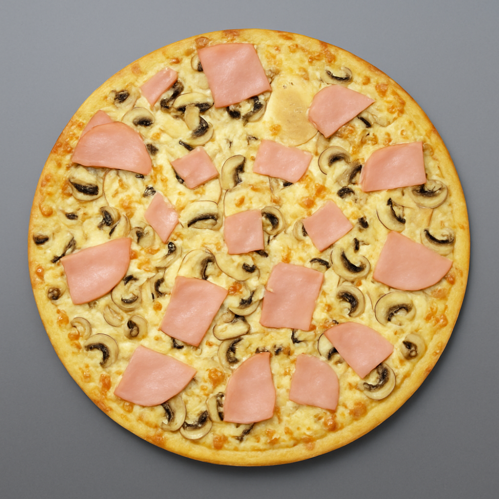 Грибная с ветчиной pizza 31 см