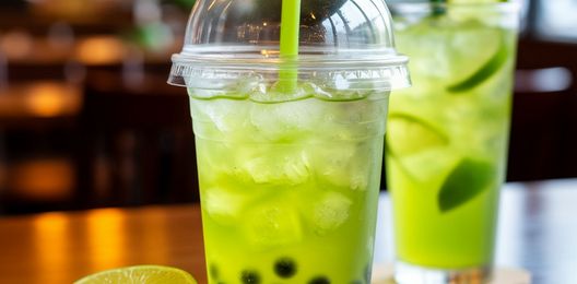 Бабл лимонад - ЛАЙМ