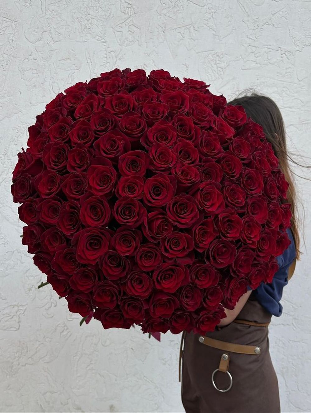 Роза красная (60-70см), 51шт