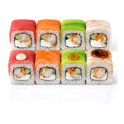 Филадельфия Радуга, 8 шт (250 г)