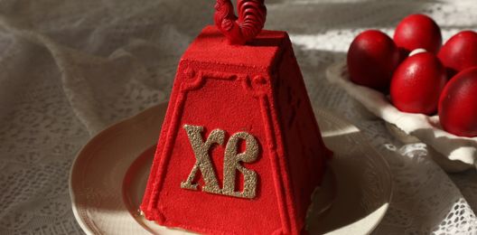 Пасха творожная "Красный велюр"