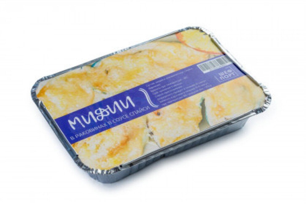 Мидии в соусе спайси в раковинах 1/175