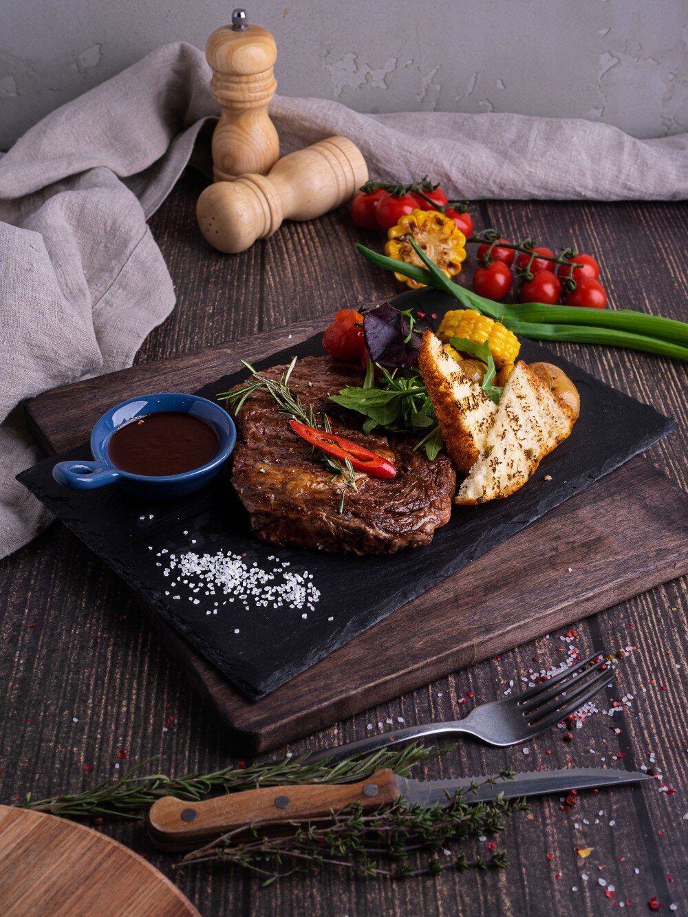 Стейк Рибай зернового откорма 300гр