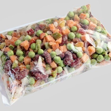 Гарнир с красной фасолью с/м 500 гр