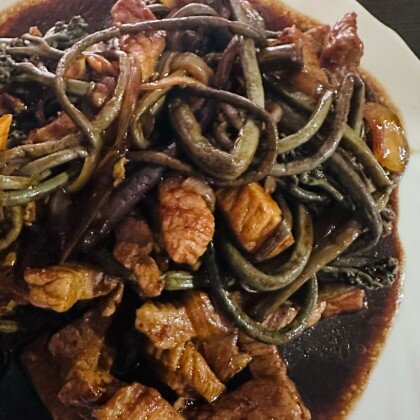 #58 Свинина с папоротником