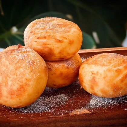 Сырники с клюквенным соусом 4шт