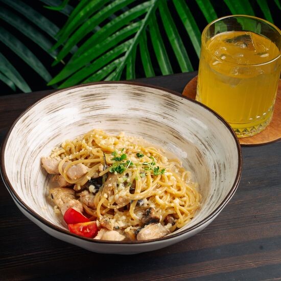 Паста с птицей