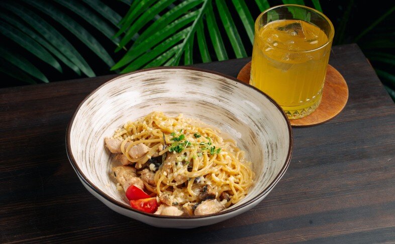 Паста с птицей